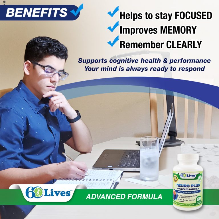 60lives Neuro Plus Advanced Formula - Brain Support ...